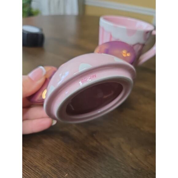 Disney Epcot Food & Wine Festival Pink Cupcake Mug 2019 Mickey Ears Mug NEW - Picture 16 of 16